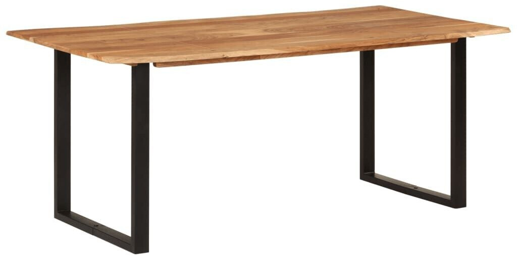 Photos - Dining Table VidaXL  180x90x76 cm solid acacia wood 