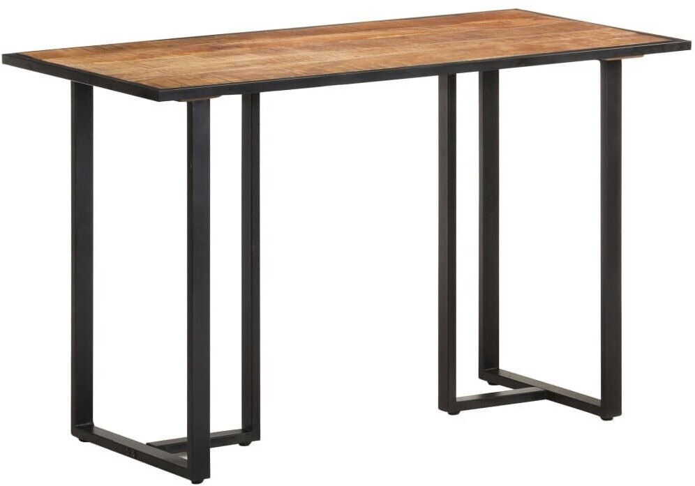 vidaXL Dining table 120 cm Rough mango wood
