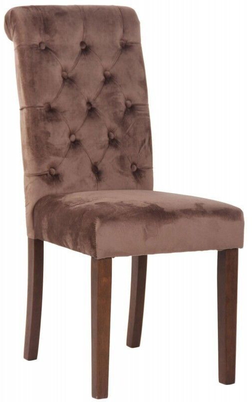CLP Dining room chair Lisburn velvet - brown
