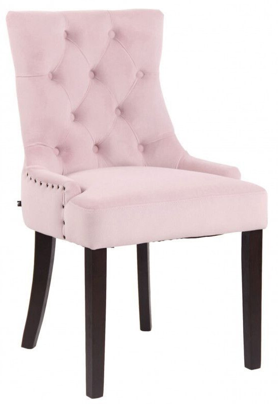 CLP Dining room chair Aberdeen velvet antique - pink