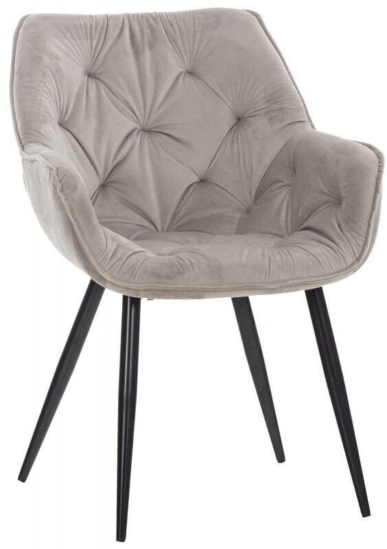 CLP Chair Tanna velvet - gray