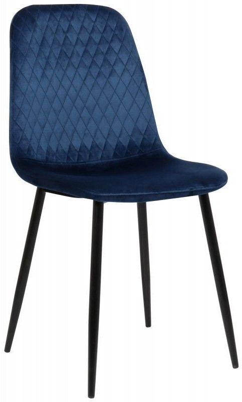 CLP Chair Giverny velvet - blue