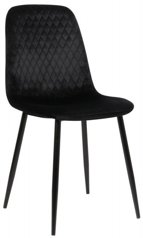 CLP Chair Giverny velvet - black