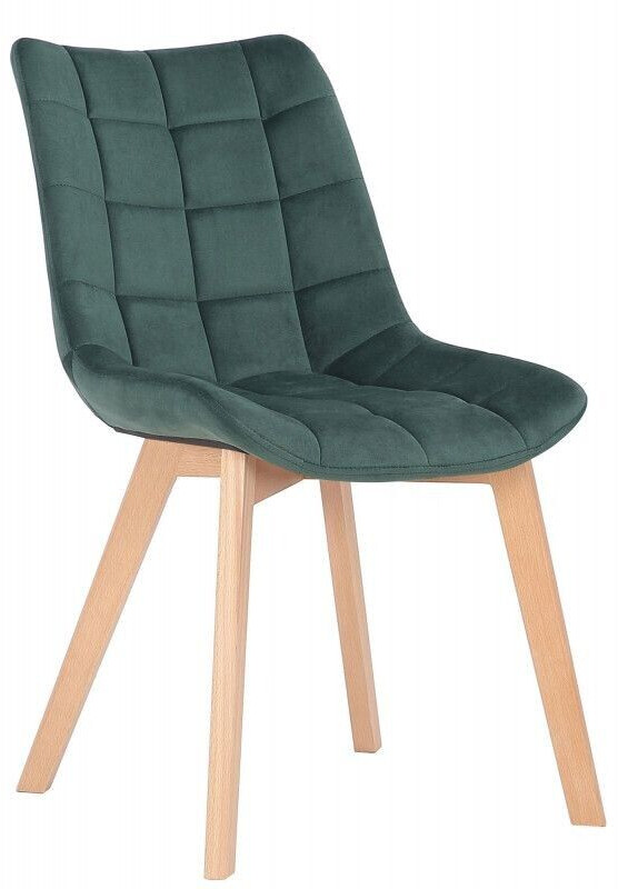 CLP Passaic velvet dining chair - green