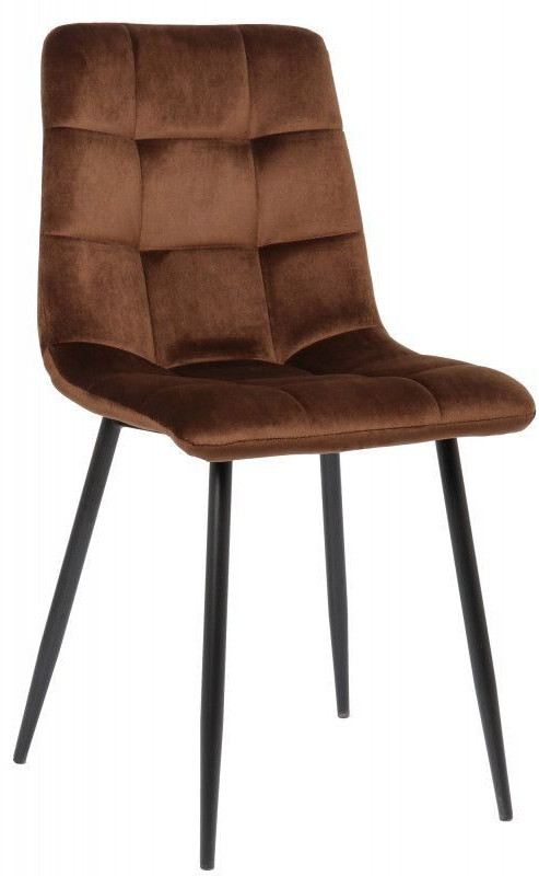 CLP Dining room chair Tilde velvet - brown