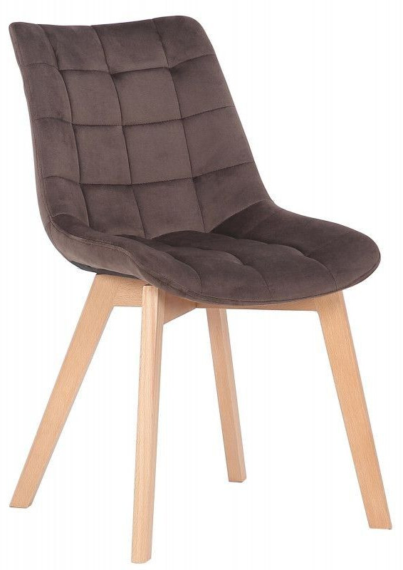 CLP Dining room chair Passaic velvet - brown