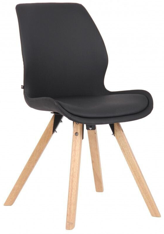 CLP Chair Luna imitation leather - black