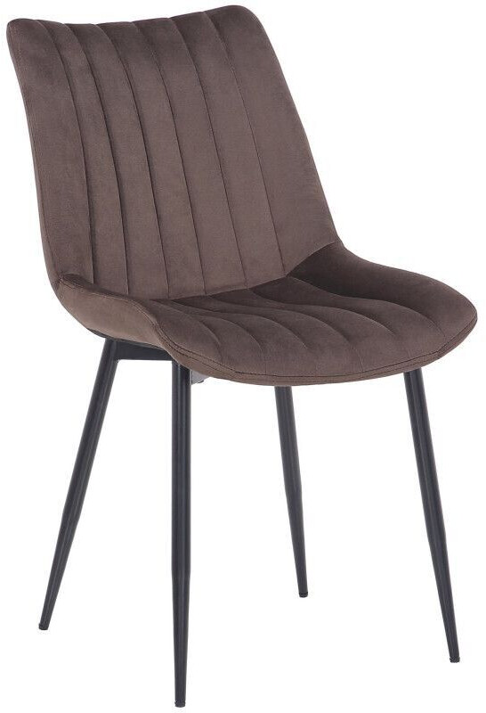 CLP Chair Rahden velvet - brown
