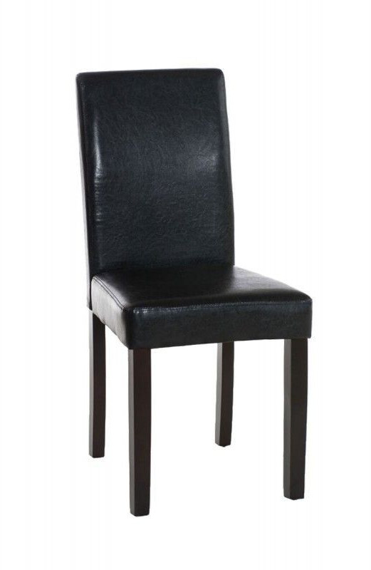 CLP Dining room chair Ina dark brown - black