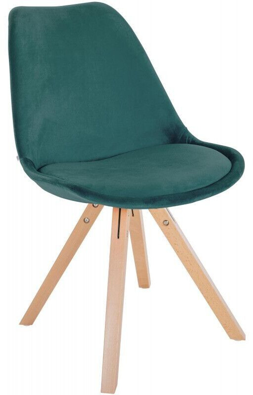 CLP Chair Sofia Velvet Square - green