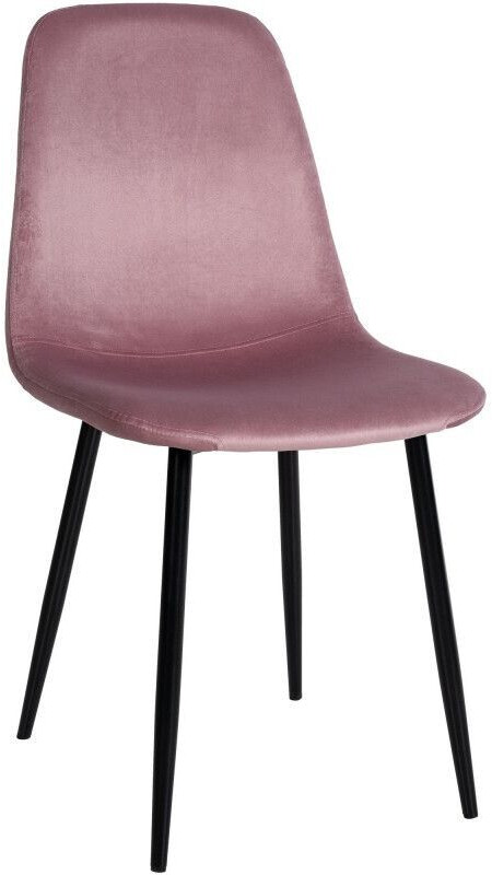CLP Napier velvet dining chair - pink