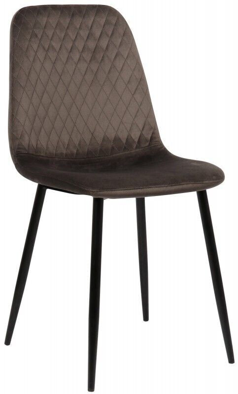 CLP Chair Giverny velvet - gray