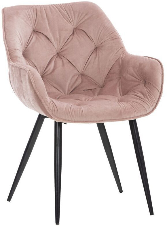 CLP Chair Tanna velvet - pink