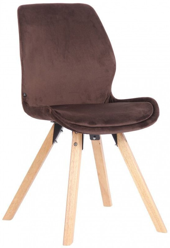 CLP Chair Luna velvet - brown