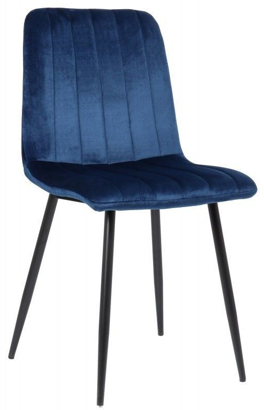 CLP Chair Dijon velvet - blue