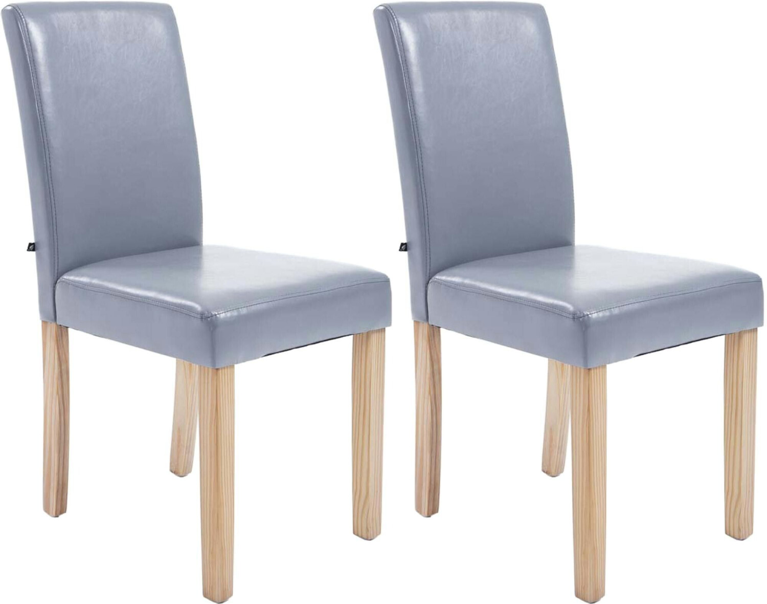 CLP Set of 2 dining chairs Ina natura - gray