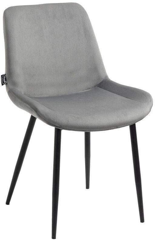 CLP Dining room chair Victoria velvet - gray