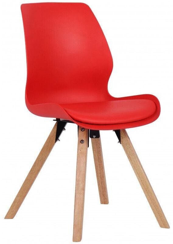 CLP Chair Luna plastic - red