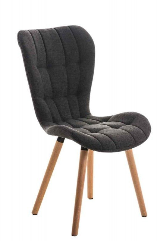 CLP Chair Elda fabric natural - dark gray