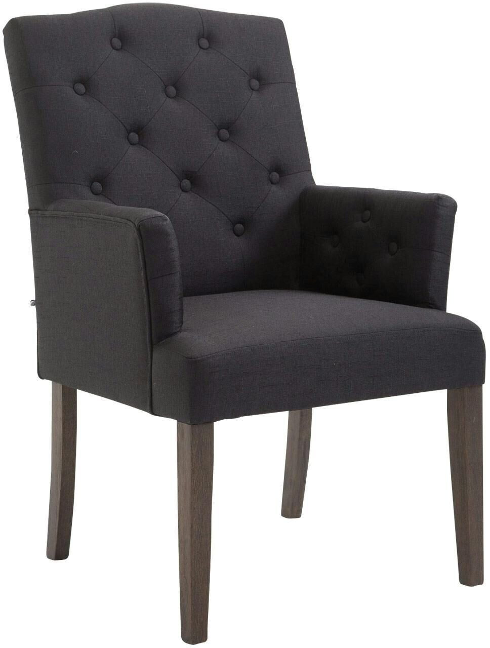 CLP Chair Sugar Antique fabric - black