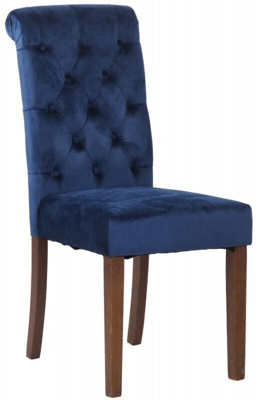 CLP Dining room chair Lisburn velvet - blue