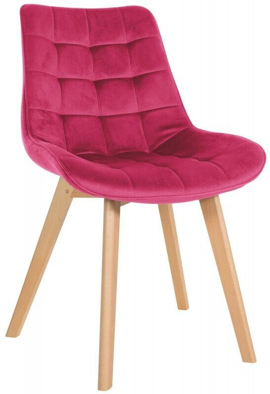 CLP Chair Brook velvet - red