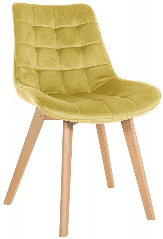 CLP Chair Brook velvet - yellow