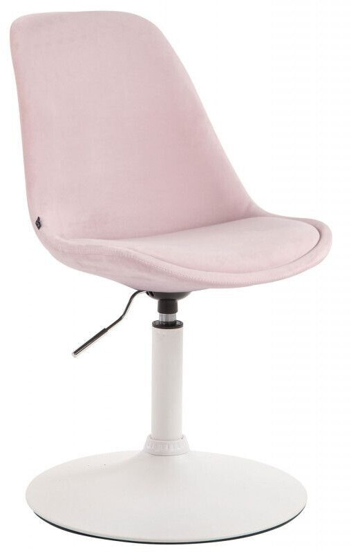 CLP Dining room chair Maverick velvet white - pink
