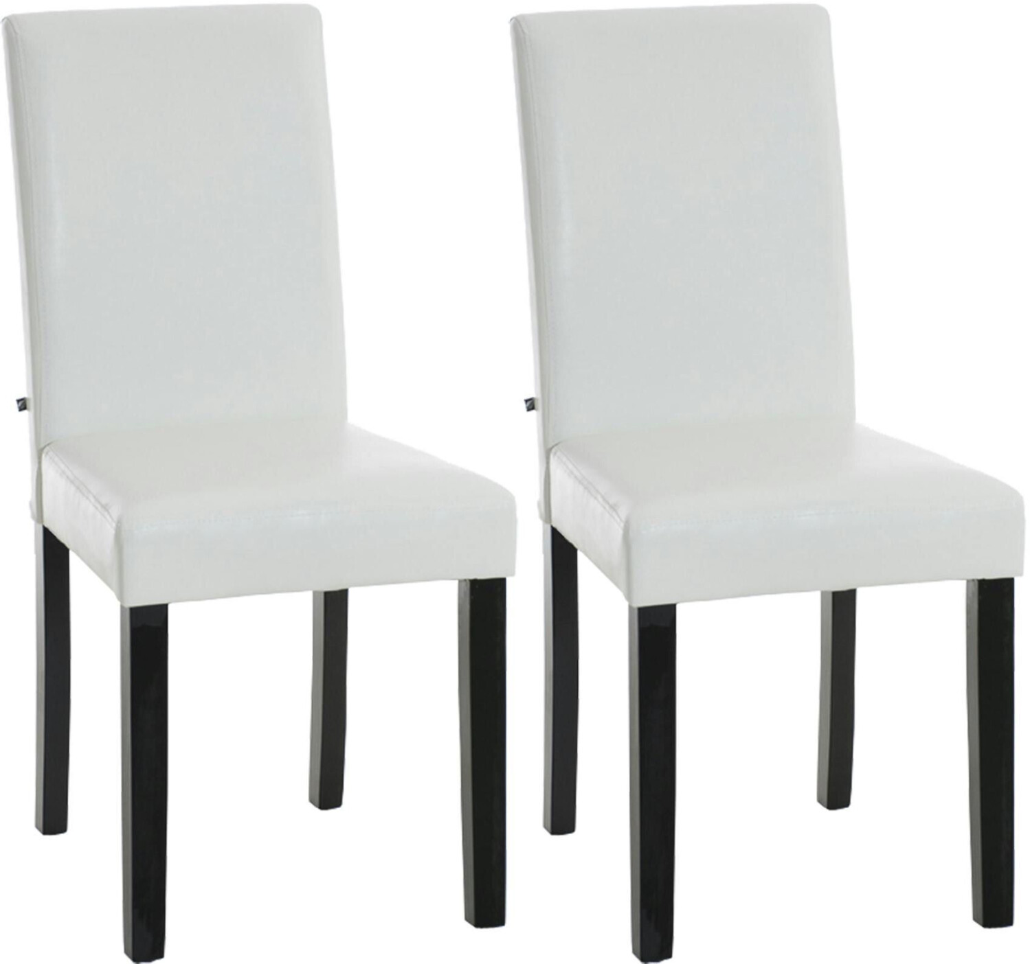 CLP Set of 2 dining room chairs Ina black and white