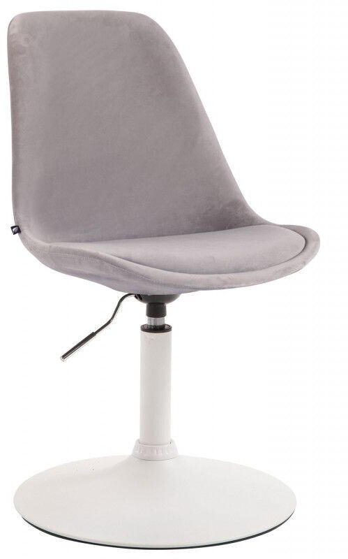 CLP Dining room chair Maverick velvet white - gray
