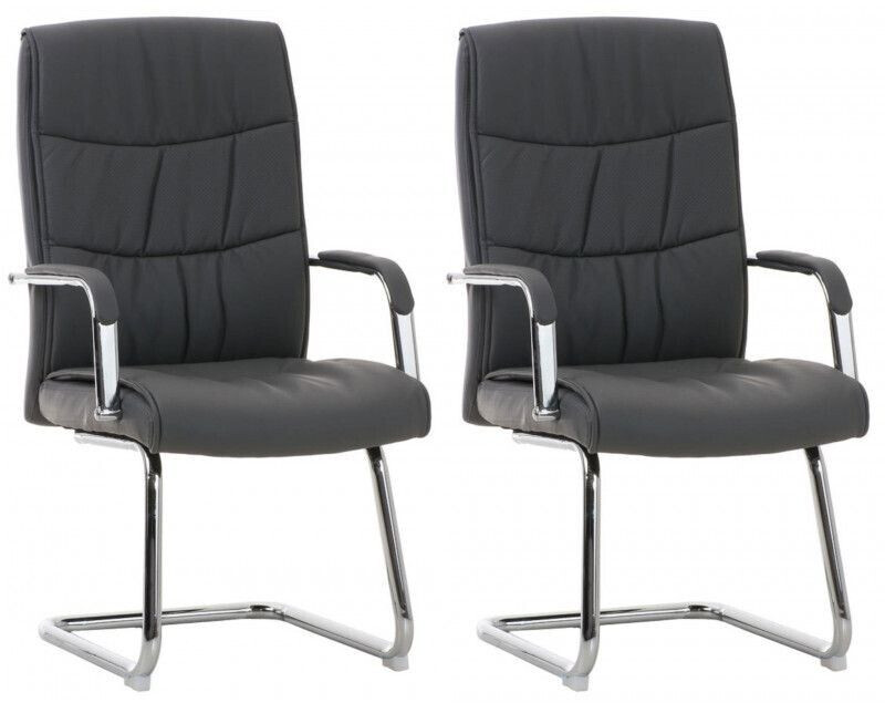 CLP Set of 2 chairs Caro - gray