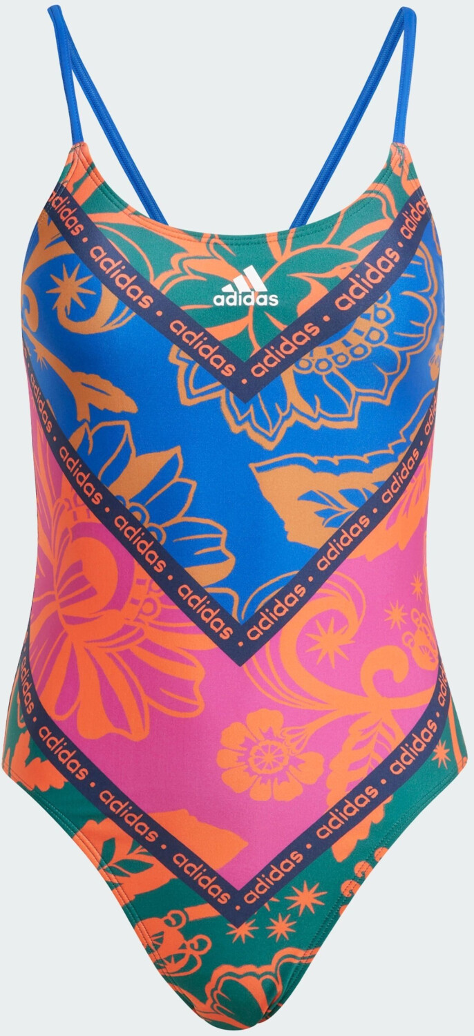Adidas x FARM Rio Swimsuit night indigo/white (IA3330)