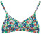 Esprit Recycelt: wattiertes Bikini-Top mit Allover-Muster (083EF1A310) green