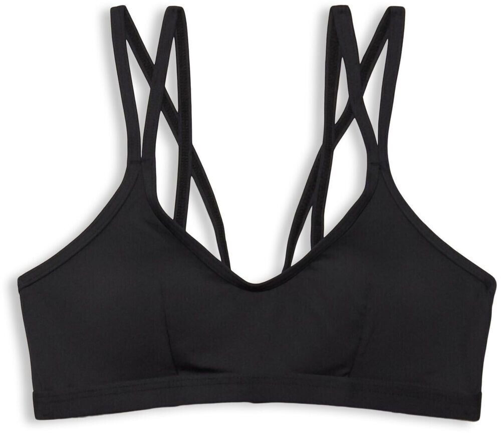 Esprit Recycled: padded bustier top (992EF1A301) black