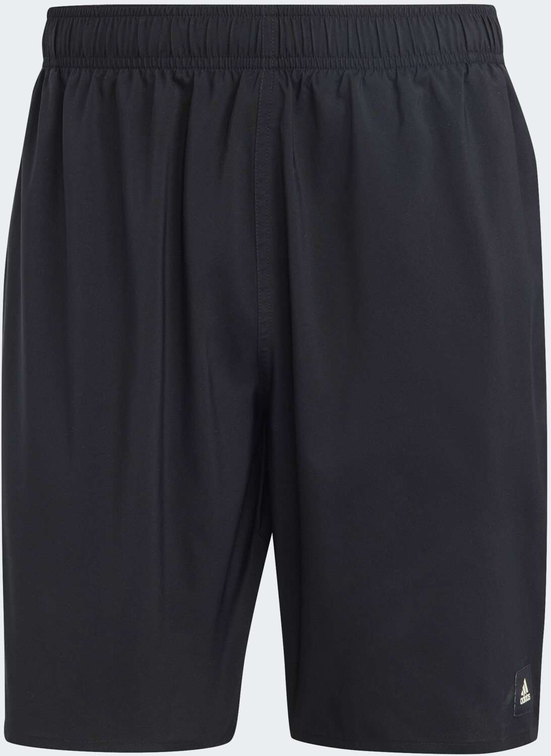 Adidas Solid Clx Classic-Length Swim Shorts black/lucid lemon 