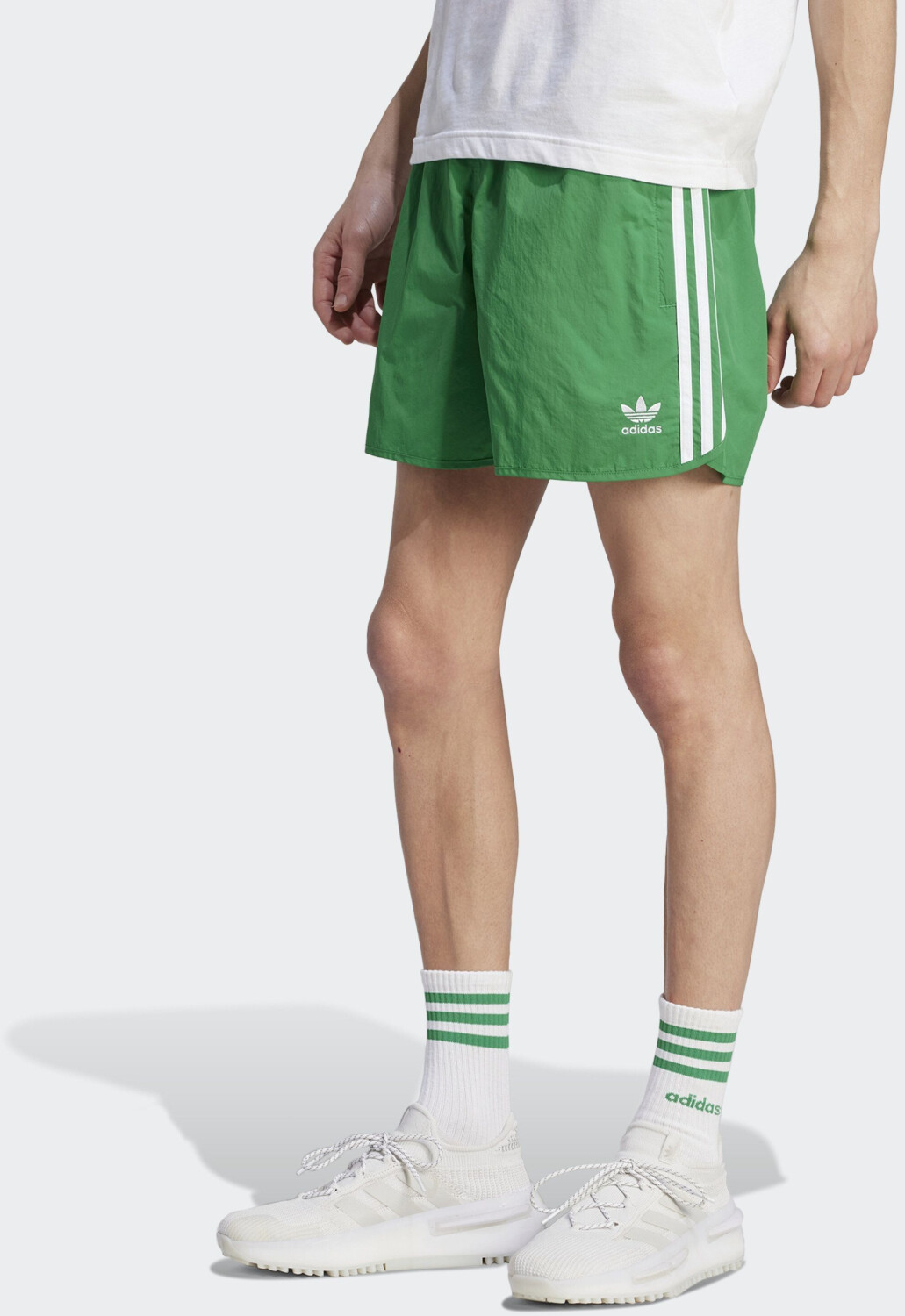 Photos - Swimwear Adidas adicolor Classics Sprinter Shorts green  (IM4424)