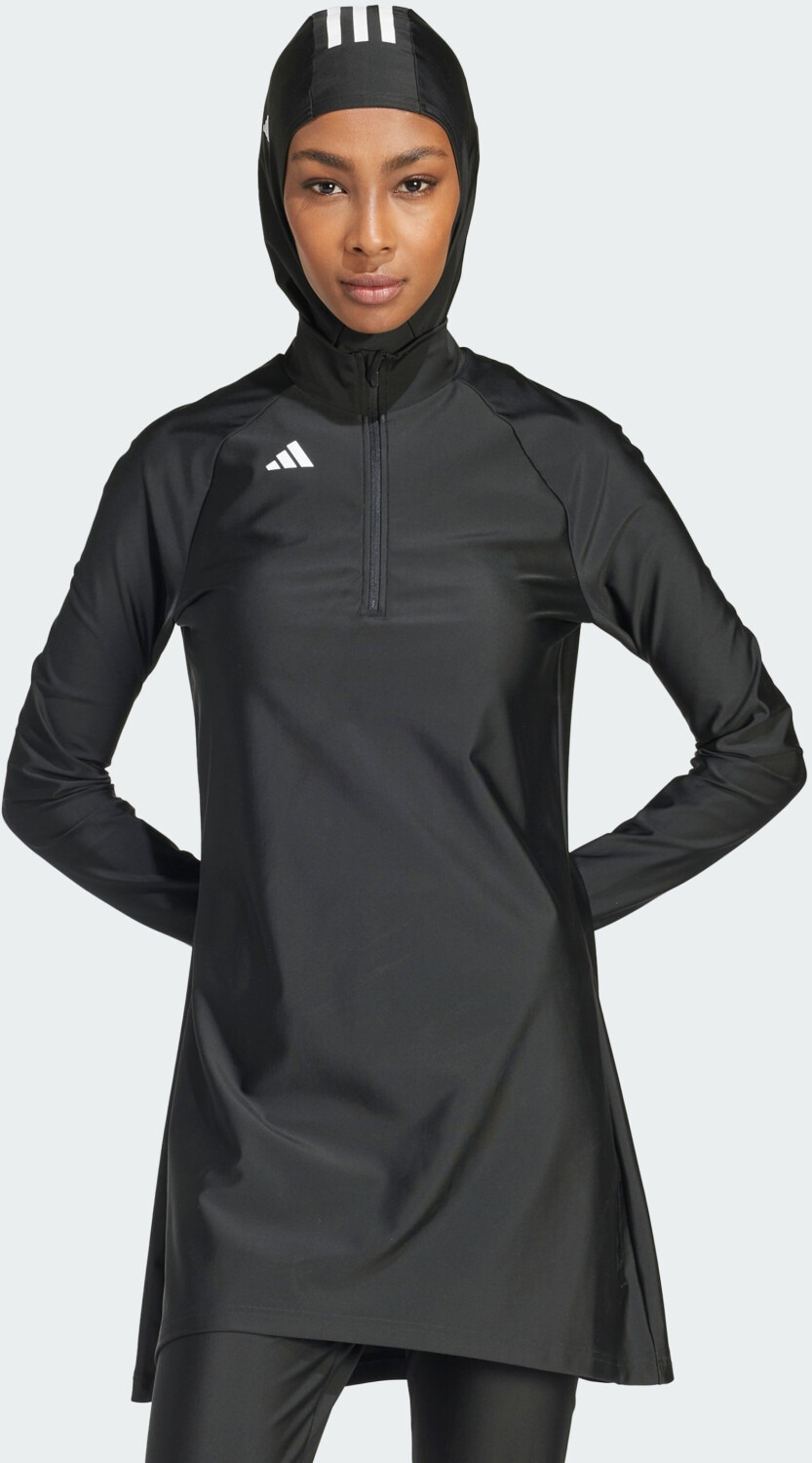 Adidas 3 Stripes Swim Longsleeve black IQ3963 ab 44 00 Preisvergleich bei idealo