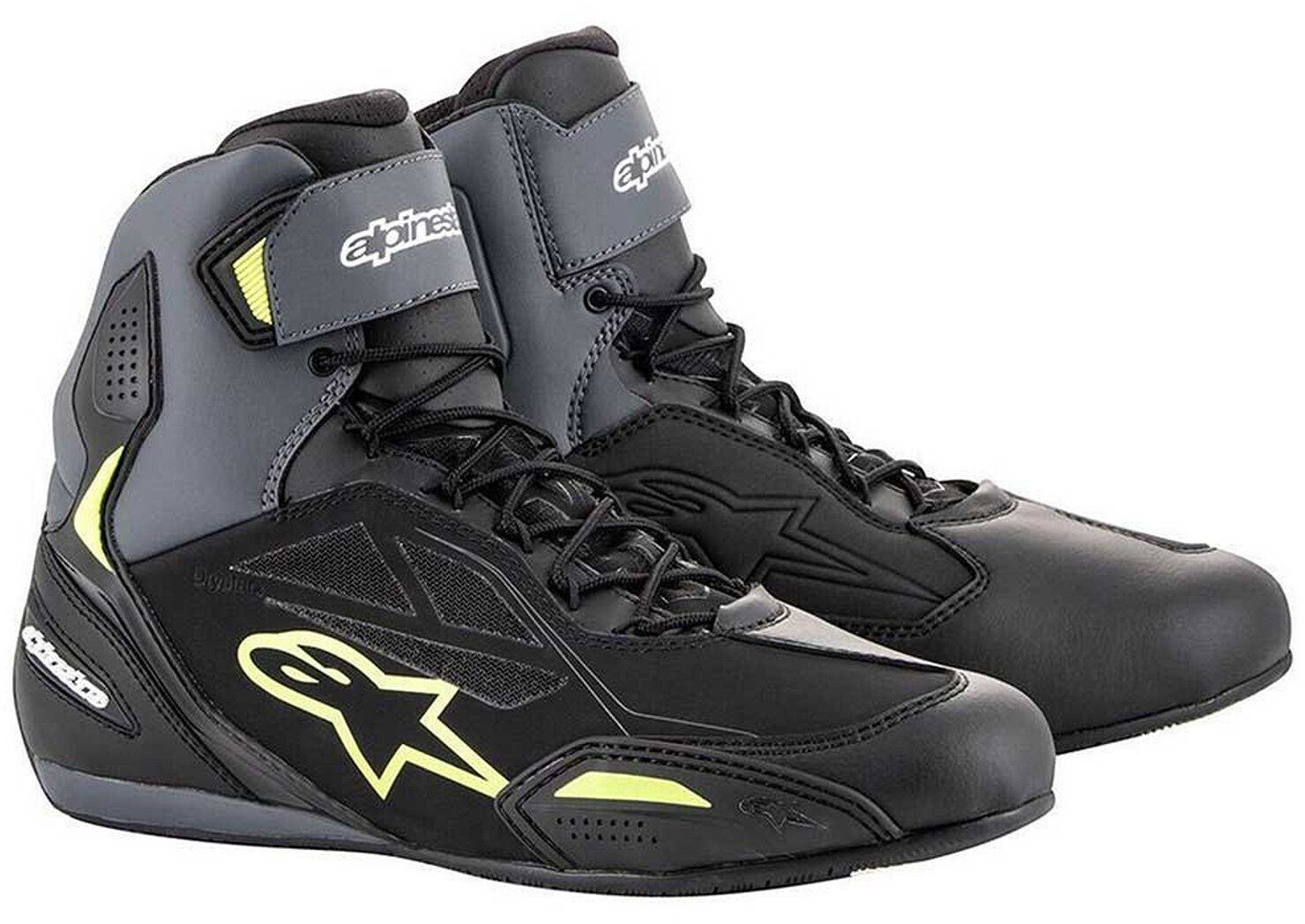 Alpinestars Bottes Faster 3 noir/jaune fluo