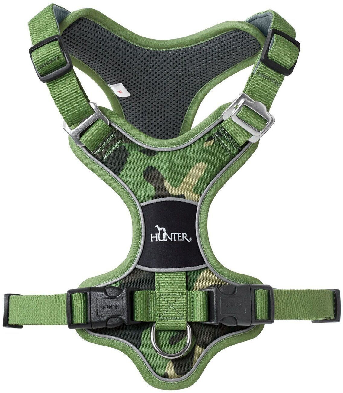 HUNTER Harnais pour chien camouflage green S-M 2.0cm HUNTER Harnais pour chien camouflage green S-M 2.0cm