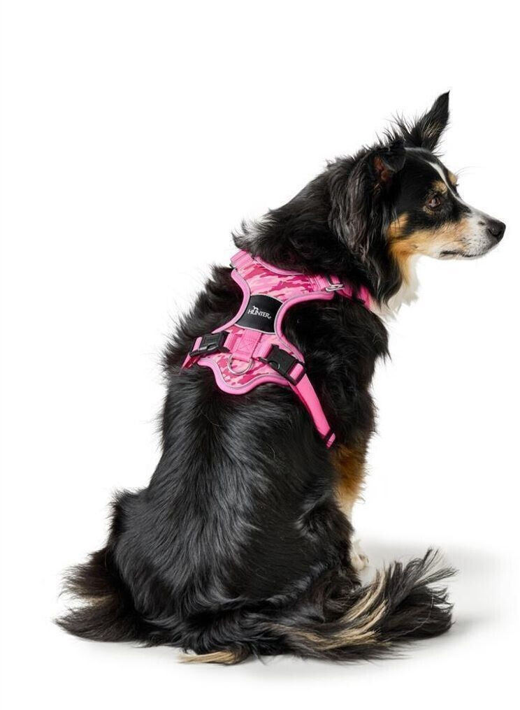 HUNTER Harnais pour chien camouflage pink M 2.0cm HUNTER Harnais pour chien camouflage pink M 2.0cm