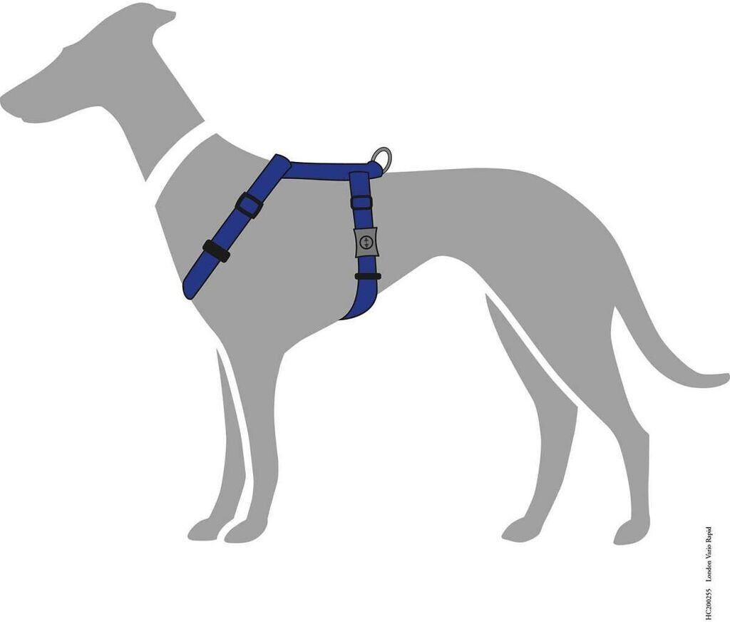 HUNTER Harnais pour chien dark blue XXS/1 1.0cm HUNTER Harnais pour chien dark blue XXS/1 1.0cm