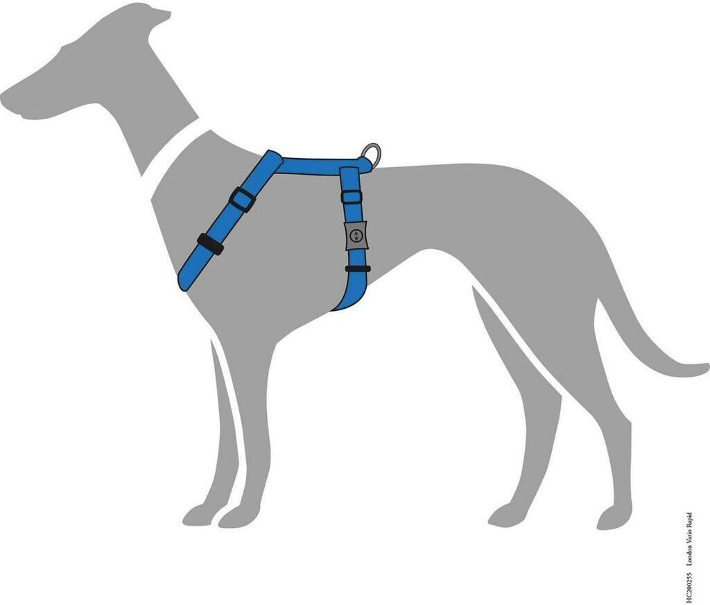 HUNTER Harnais pour chien light blue XXS/1 1.0cm HUNTER Harnais pour chien light blue XXS/1 1.0cm