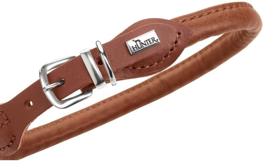 HUNTER Collier pour chien cognac HUNTER Collier pour chien cognac