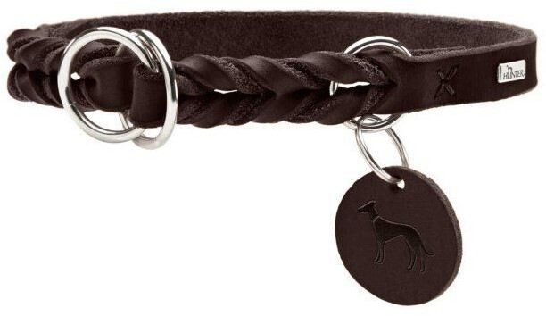 HUNTER Collier pour chien black 50cm 1.8cm