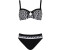 Sunflair Bikini-Set (21709) schwarz-weiß