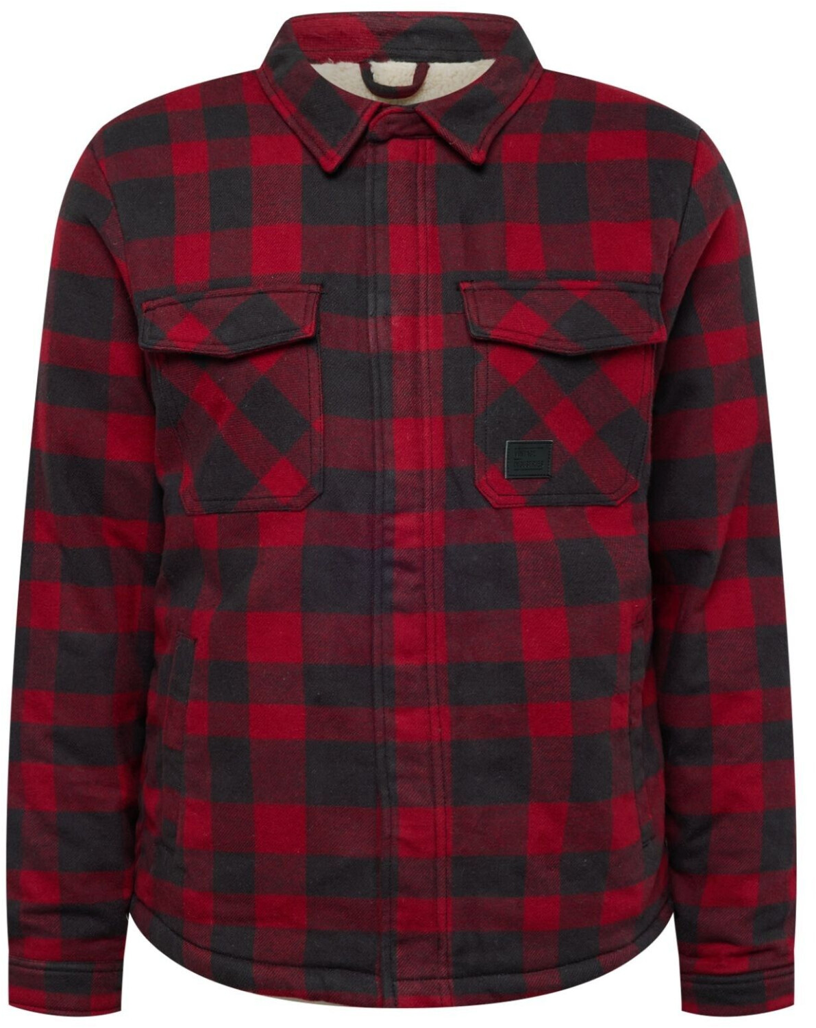 Vintage Industries Heavyweight Sherpa Shirt red