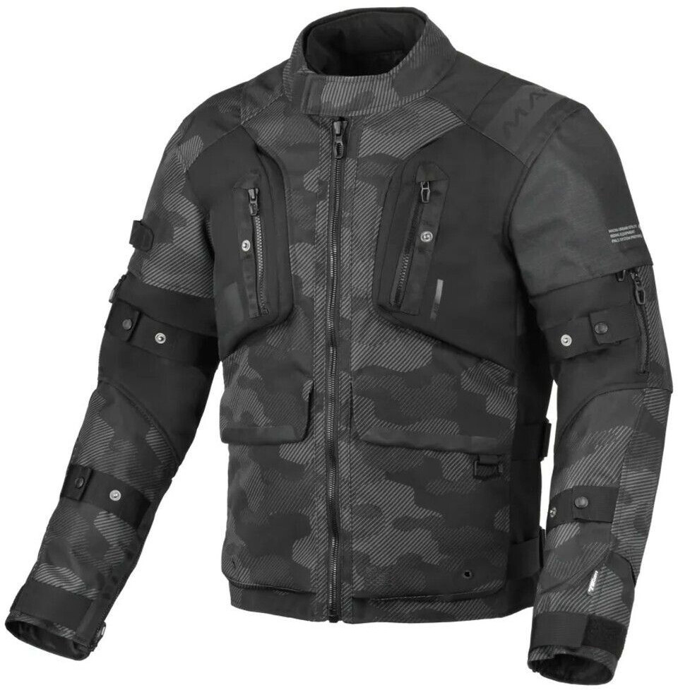 Macna Blouson Higera noir/gris camouflage