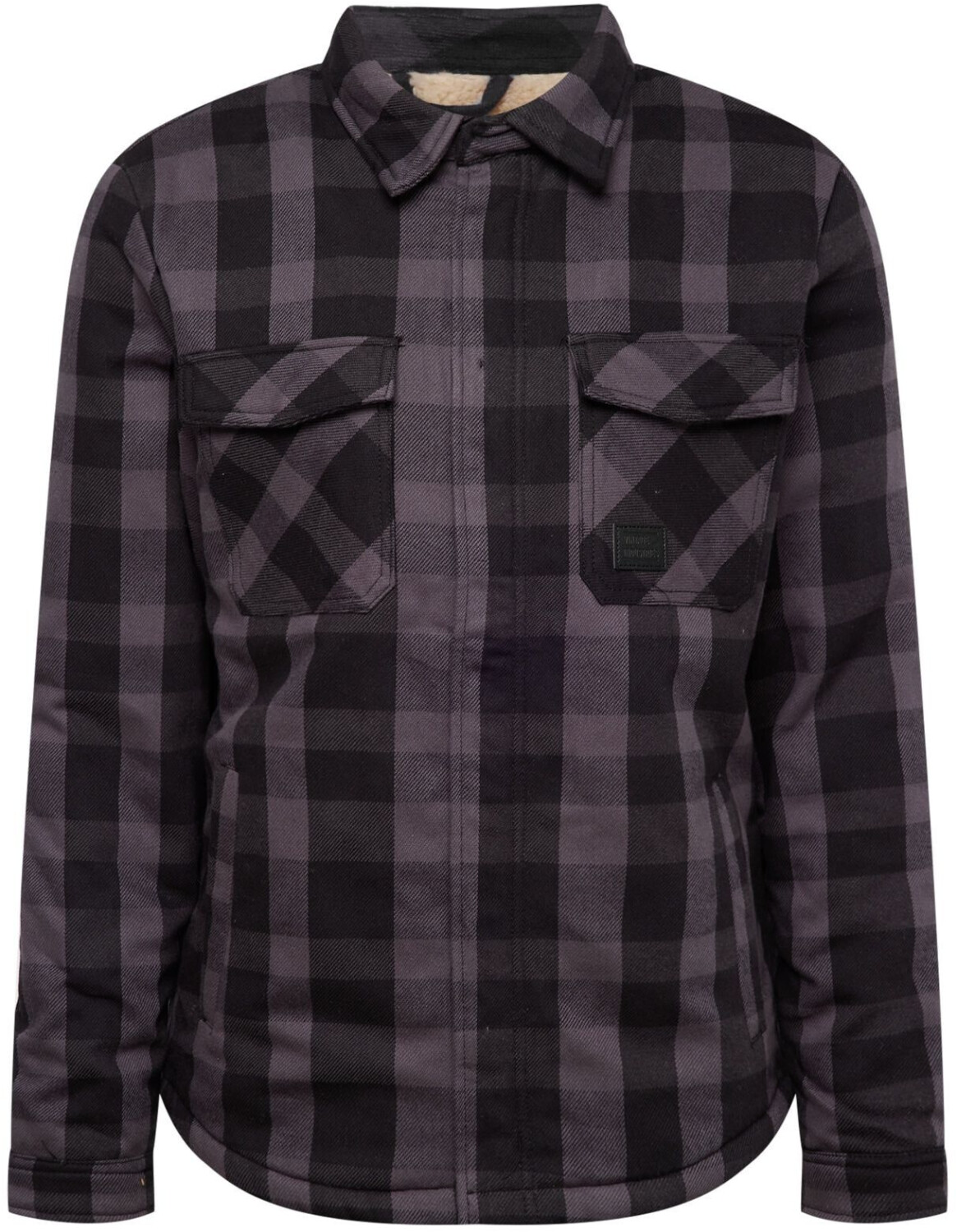 Vintage Industries Heavyweight Sherpa Shirt grey