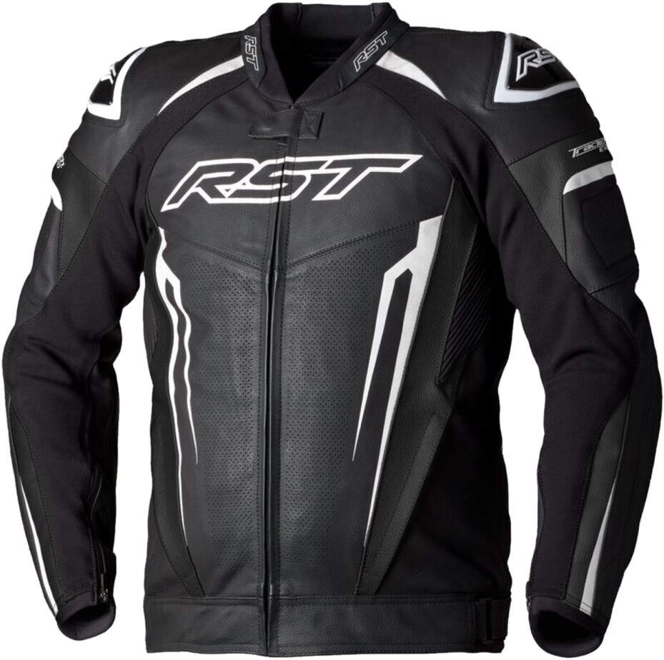 RST Tractech EVO 5 Leather Jacket black/white