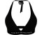 Tommy Hilfiger Tonal Logo Fixed Triangle Bikini Top (UW0UW05257) black
